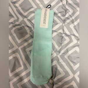 Free People Mint Green Crew Socks